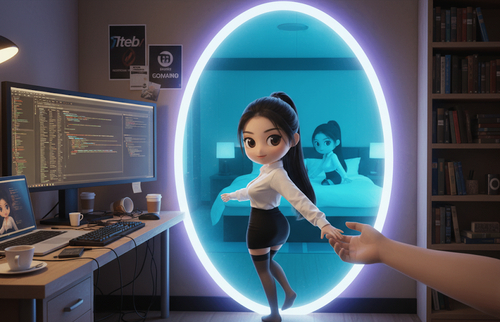 Character Through Portal - Nano banana AI generated result