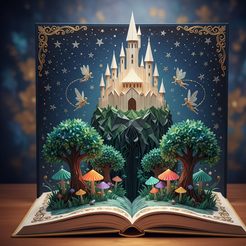 3D Pop-up Book - Nano banana AI generated result
