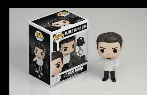 Funko Pop Figure Box - Nano banana AI generated result