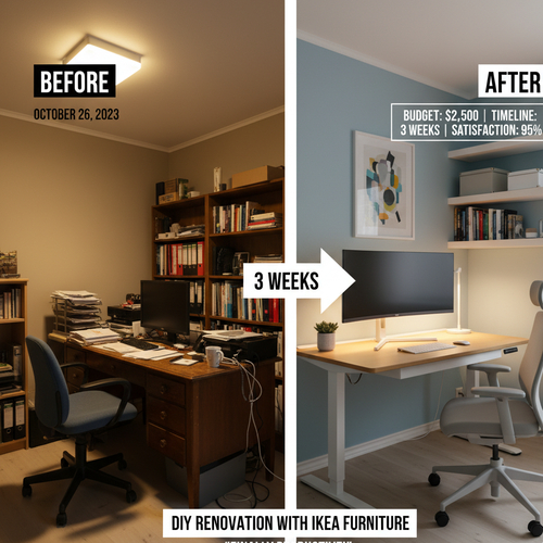 Before/After Comparison - Nano banana AI generated result