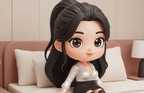 Photo to 3D Chibi - Nano banana AI generated result