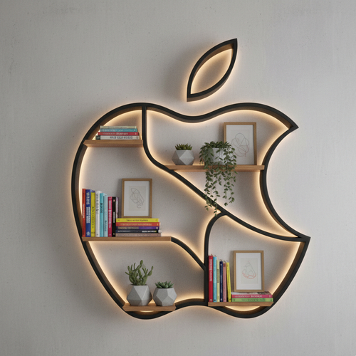 Brand Logo Bookshelf Creative - Nano banana AI generated result
