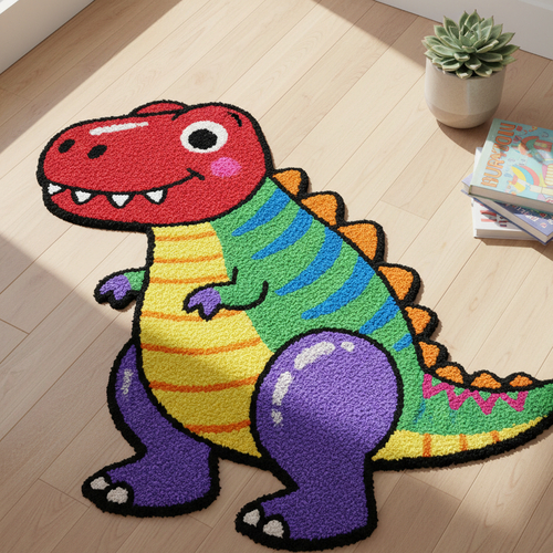Tufted Rug Craft - Nano banana AI generated result