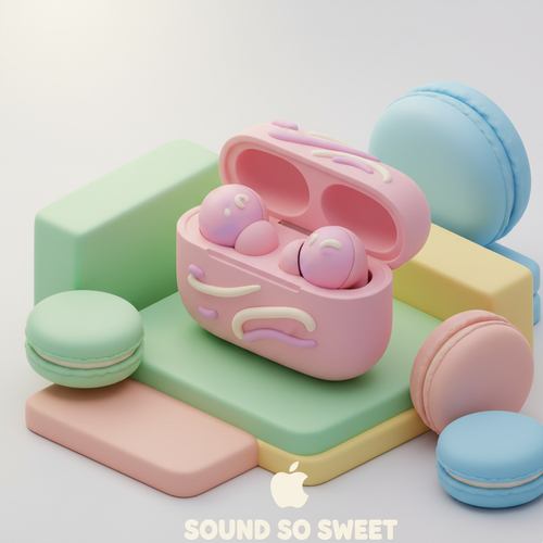 Pastel Product Ad - Nano banana AI generated result